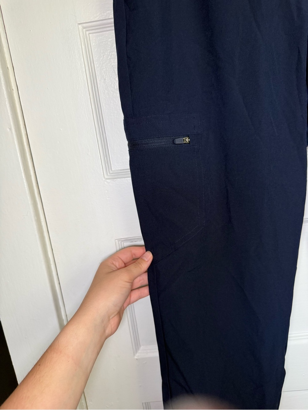 Figs Zamora Lined Navy Blue Women's Jogger Scrub Pants Technical Collection Sz S - Picture 6 of 13